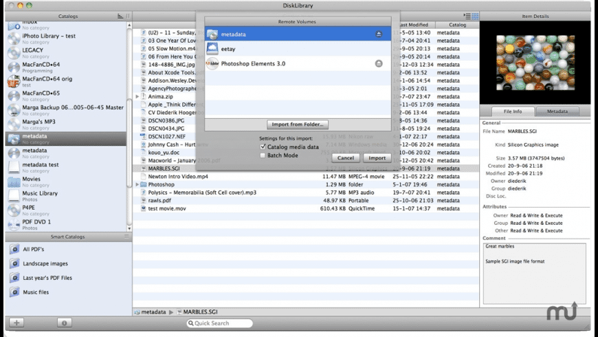 Mac os app software for cataloging or organizing files neofinder free